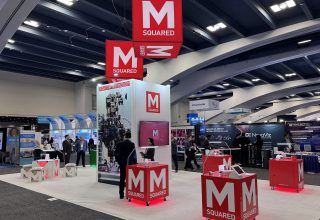 M Squared exhibition stand